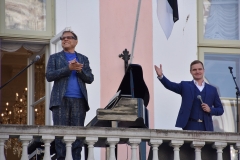 Ott Leplandi ja Rein Rannapi kontsert Toompea lossi rõdul