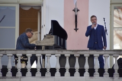 Ott Leplandi ja Rein Rannapi kontsert Toompea lossi rõdul