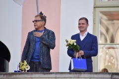 Ott Leplandi ja Rein Rannapi kontsert Toompea lossi rõdul