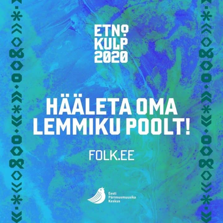 ESMASPÄEVAL ALGAS ETNOKULP 2020 PUBLIKUHÄÄLETUS
