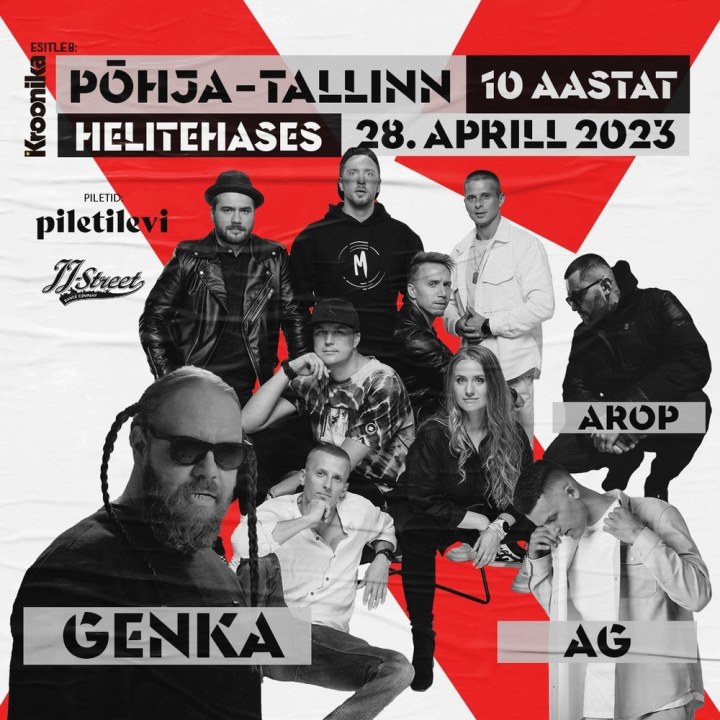 ANSAMBEL PÕHJA-TALLINN TÄHISTAB 10. SÜNNIPÄEVA. ENNEOLEMATU RÄPIPIDU TOIMUB HELITEHASES JUBA 28. APRILLIL!