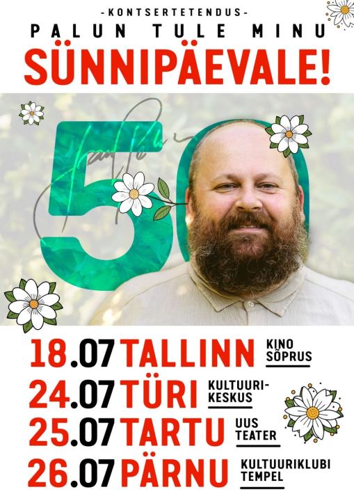 JAAN PEHK AVALDAS UUE LAULU JA VALMISTUB JUUBELITUURIKS