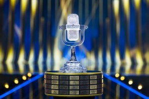 70. Eurovisiooni trofee ootab oma uut omanikku Viini suurejoonelisel laval (foto: Sarah Louise Benentt / EBU)