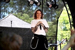 Getter Jaani andis fännidele unustamatu kontserdielamuse (foto: MuusikaPlaneet)