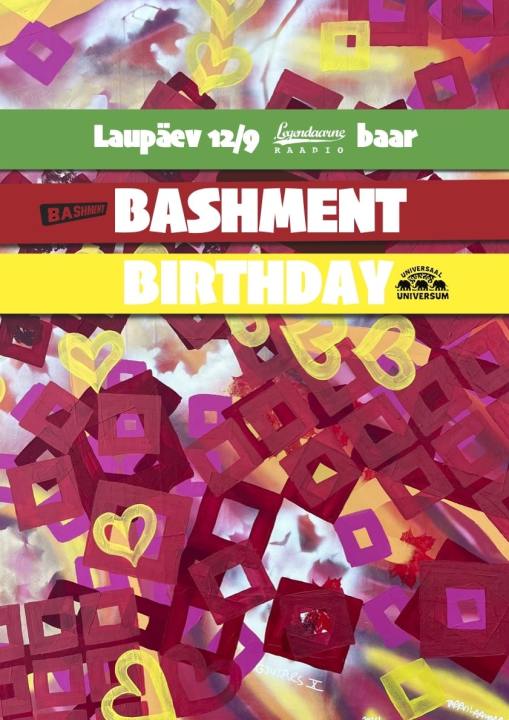 BASHMENT TÄHISTAB 28. SÜNNIPÄEVA SUURE PEOGA TALLINNAS